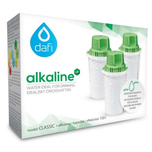 Dafi filterpatron pH-balance 3-pack
