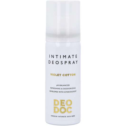 DeoDoc Intimate deospray 0 % aluminium Violet Cotton 50 ml