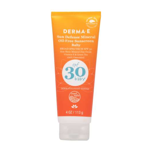 DERMA E Sun Defense Mineral Oil-Free Sunscreen Baby