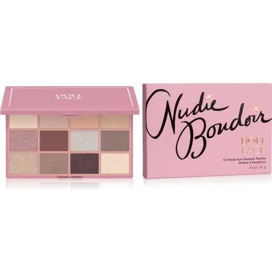 Doll Face 12 Shade Shadow Palette Nudie Boudoir