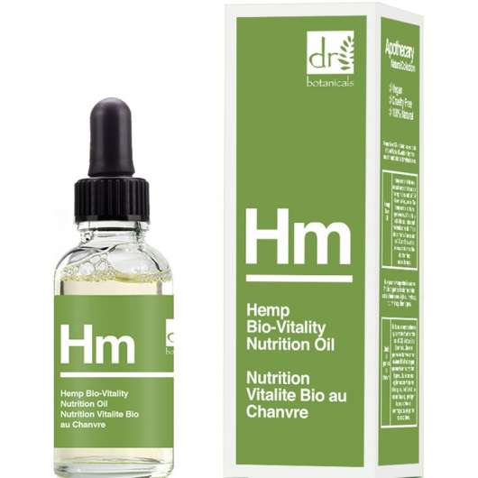 Dr Botanicals Apothecary Hemp Bio-Vitality Nutrition Oil 15 ml