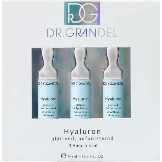 Dr Grandel Ampoule Concentrates Hyaluron Smoothing & Plumping 3x3 ml 9