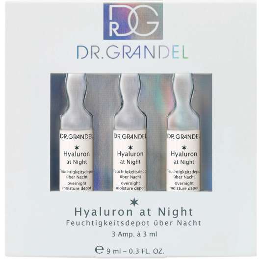 Dr Grandel Ampoules Concentrates Hyaluron at Night Moisturizing & Nour