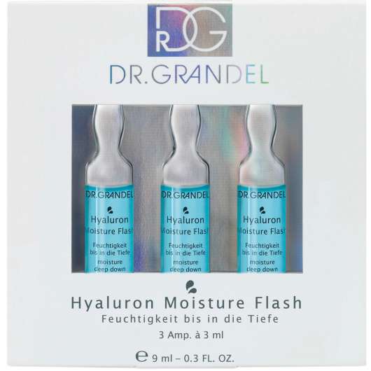 Dr Grandel Ampoules Concentrates Hyaluron Moisture Flash Radiant Compl
