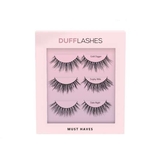 DUFFBeauty Faux mink 3 Pack Must haves