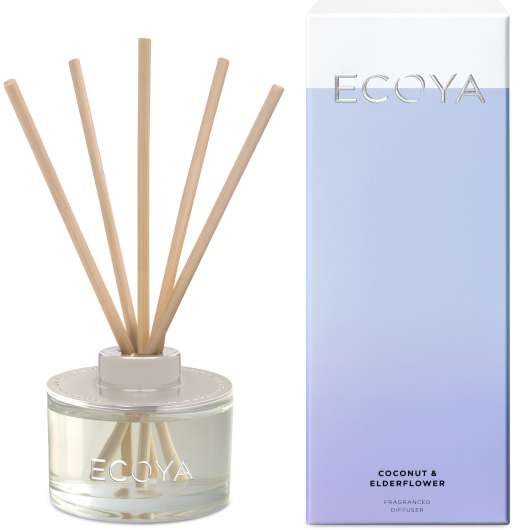 Ecoya Core Collection Mini Reed Diffusers Coconut & Elder Flower 50 ml