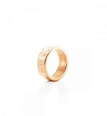 Efva Attling From Here To Eternity Stamped Ring Guld