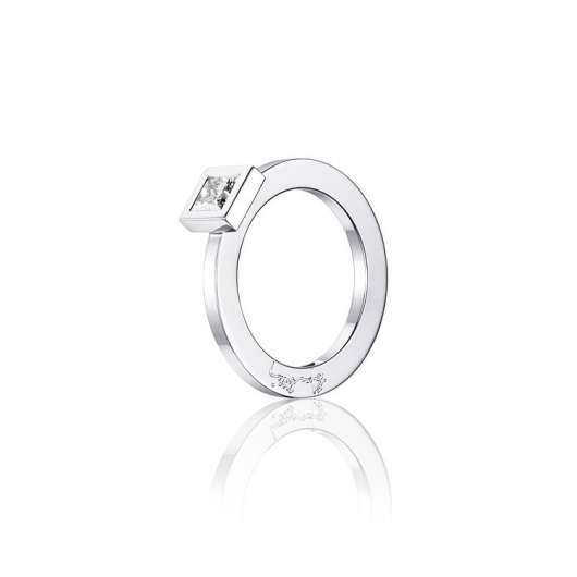 Efva Attling Princess Wedding Ring Vitguld 0,40 ct
