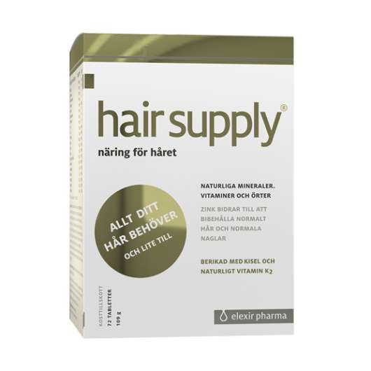 Elexir Pharma Hair Supply 72 tabletter