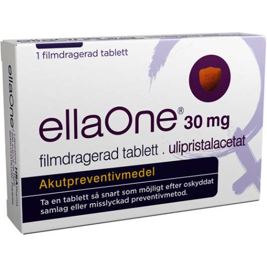 ellaOne tablett 30 mg 1 st