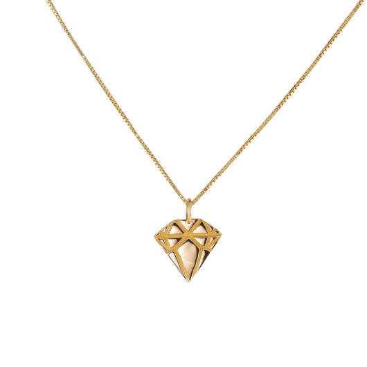 Emma Israelsson Golden Diamond Necklace Small