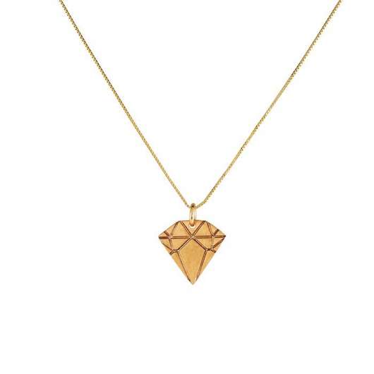 Emma Israelsson Golden Diamond Necklace