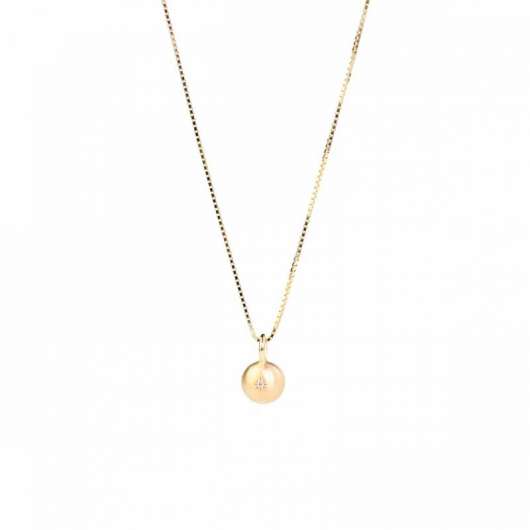 Emma Israelsson Sparkling Globe Necklace Gold