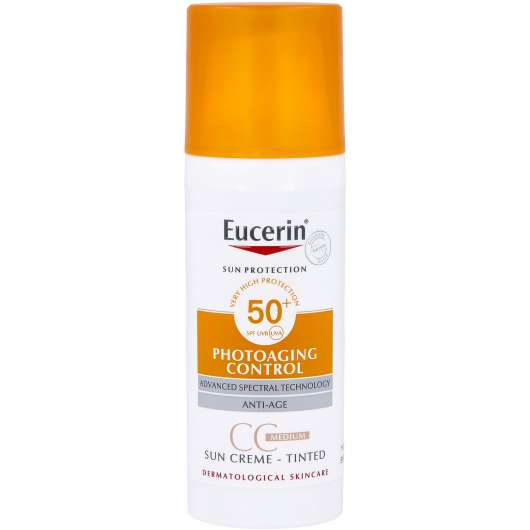Eucerin Photoaging Sun Cream Tinted Cc M Spf50+  50 ml