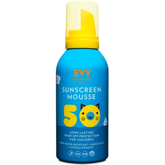 EVY Suncreen Mousse Spf 50 For children 150 ml