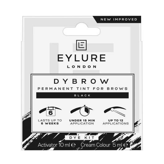Eylure False Eyelashes Dybrow Black