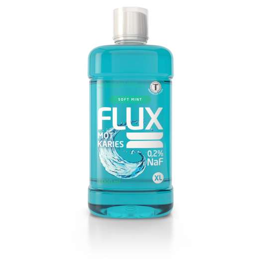 Flux Soft Mint Munskölj 1000 ml