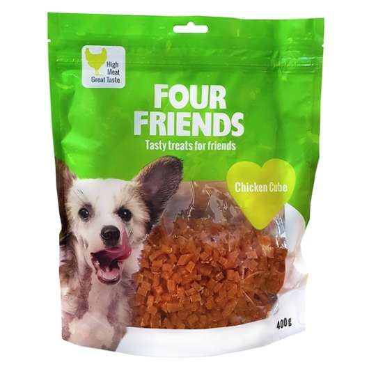 FourFriends Dog Chicken Cube 400 g