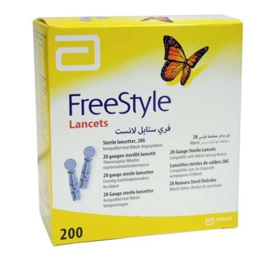 FreeStyle Thin Lancets lancetter 200 st