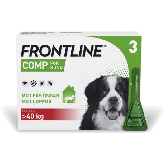 Frontline Comp, spot-on, lösning 402 mg/361,8 mg 3 x 4,02 ml