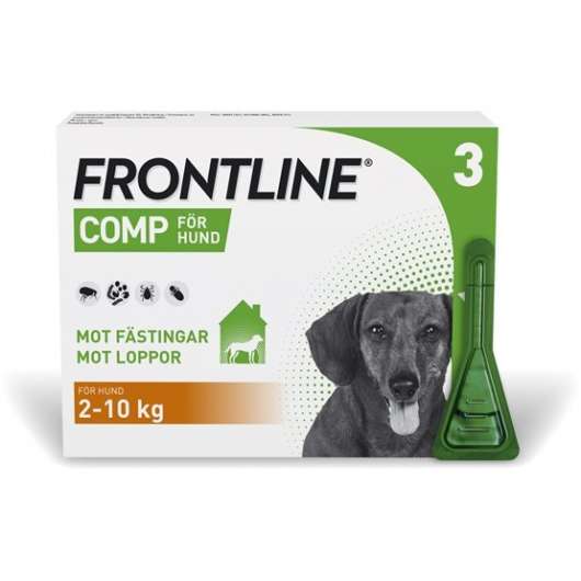 Frontline Comp, spot-on, lösning 67 mg/60,3 mg 3 x 0,67 ml