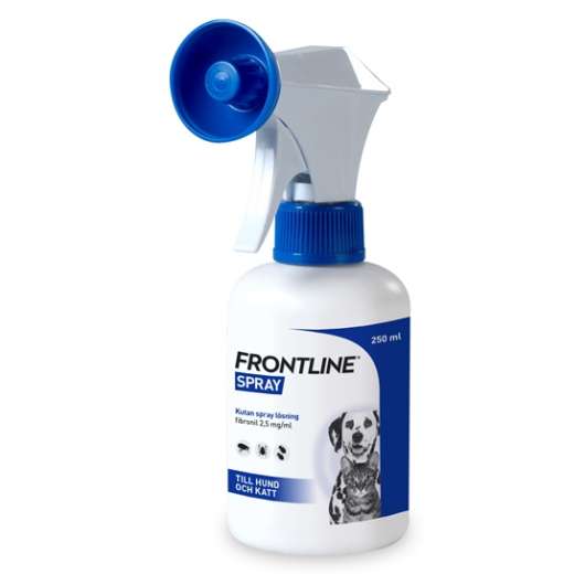 Frontline vet., kutan spray, lösning 2,5 mg/ml 250 ml