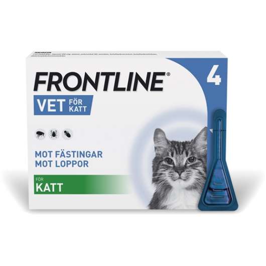 Frontline vet., spot-on, lösning 100 mg/ml 4 x 0,5 ml