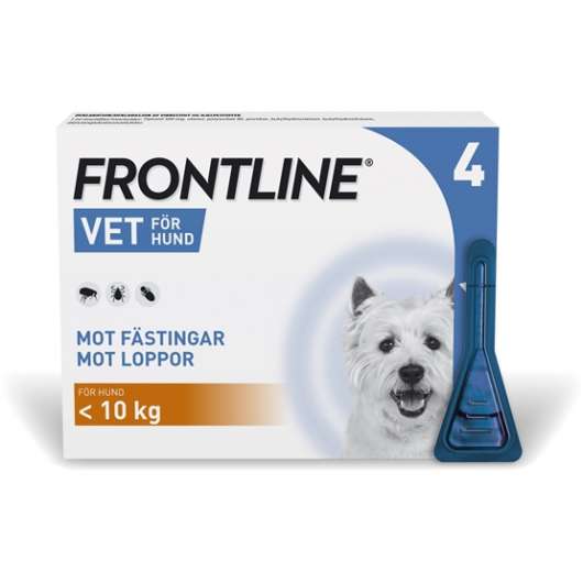 Frontline vet., spot-on, lösning 100 mg/ml 4 x 0,67 ml