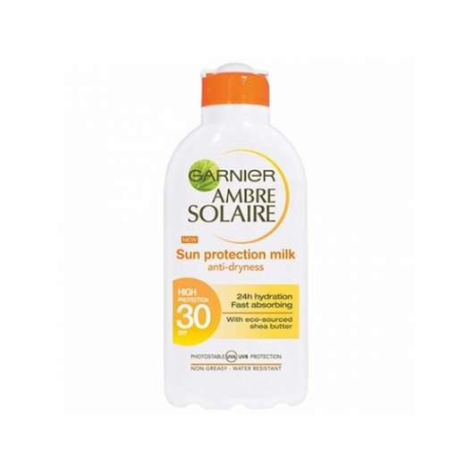 Garnier ambre solaire ambre solaire sun protection milk spf 30 200 ml