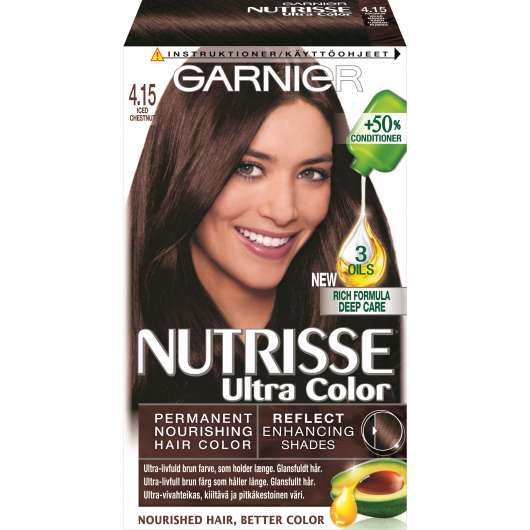 Garnier Nutrisse Ultra Color 4.15 Iced chestnut