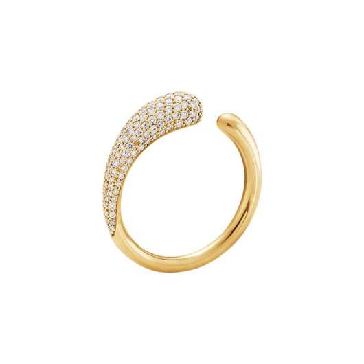 Georg Jensen Mercy Ring Guld/Diamanter 0