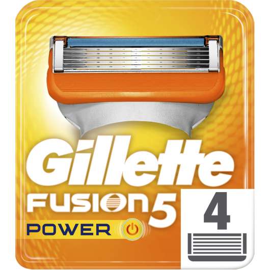 Gillette Fusion5 Power Rakblad 4 st 4 st