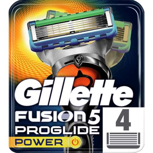 Gillette Fusion5 Proglide Power Rakblad 4 st