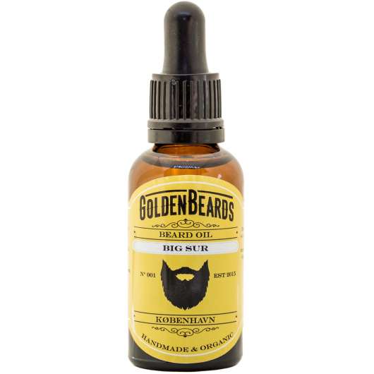 Golden Beards Big Sur Organic Beard Oil