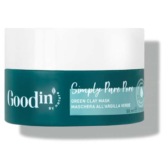 Goodin By Nature Simply Pure Pore Green Clay Mask