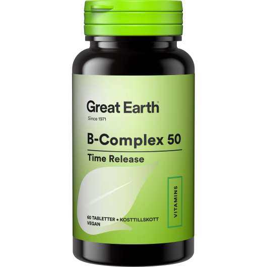 Great Earth B-Complex 50 mg 60 tab