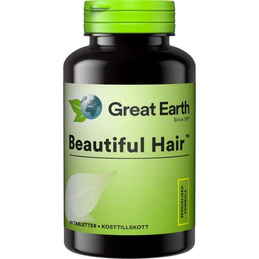 Great Earth Beautiful Hair 60 tab