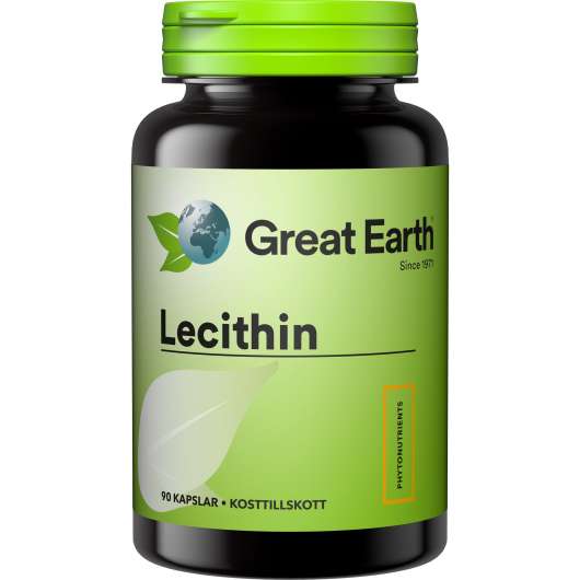 Great Earth Lecithin 1200 mg 90 kap