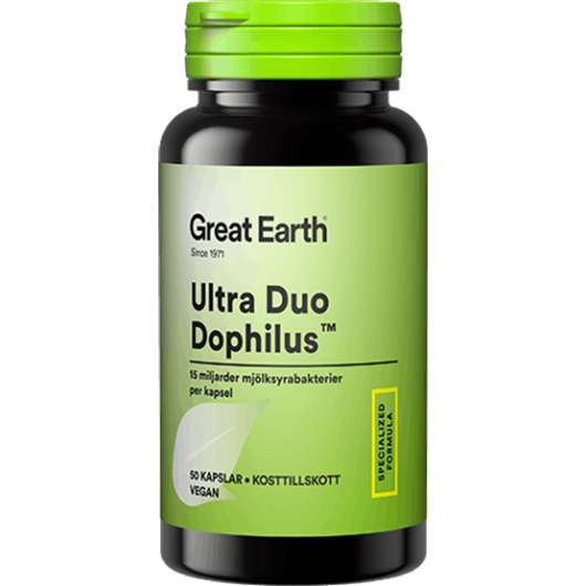 Great Earth Ultra Duo Dophilus 50 kapslar