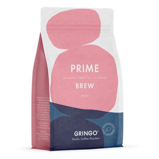 Gringo Nordic Coffee Roasters Gringo Prime Brew EKO hela bönor 500 g