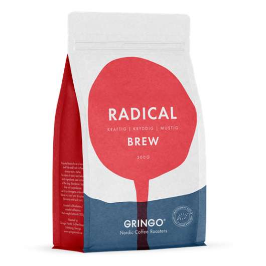 Gringo Nordic Coffee Roasters Gringo Radical Brew EKO hela bönor 500 g