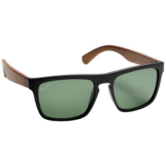 Haga Eyewear Solglasögon Tampa Bambu Polarized Matt Black