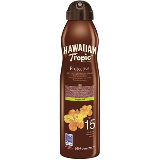 Hawaiian Tropic Dry Oil Argan C-Spray SPF15 180 ml