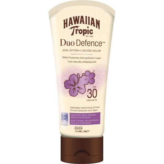 Hawaiian Tropic DuoDefence Sun Lotion  30 SPF