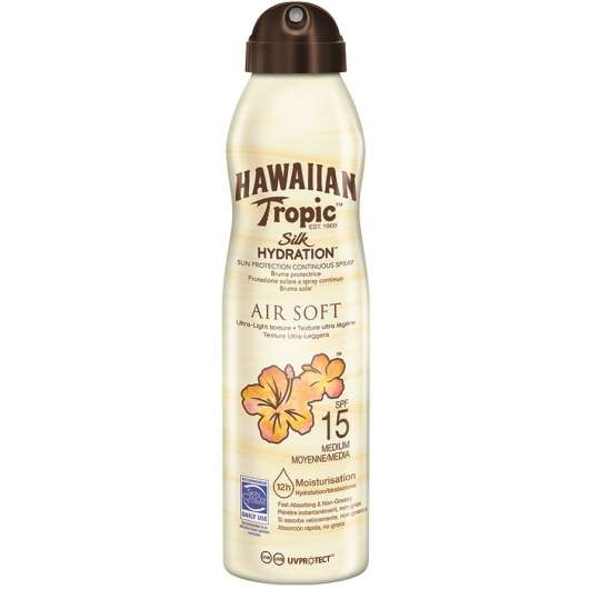 Hawaiian Tropic Hawaiian Silk Hydration Air Soft C-Spray 15 SPF