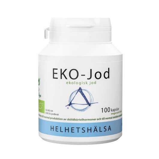 Helhetshälsa EKO-Jod (150 μg) 100 kapslar