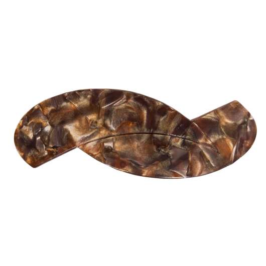 Hermine Hold Discothèque Collection Solid Hair barrette Brun