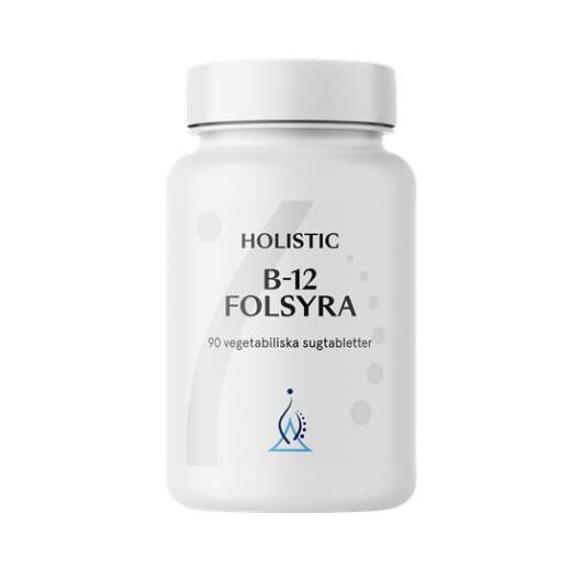 Holistic B-12 Folsyra 90 tabletter