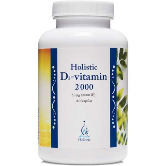 Holistic D-vitamin 2000 180 kapslar