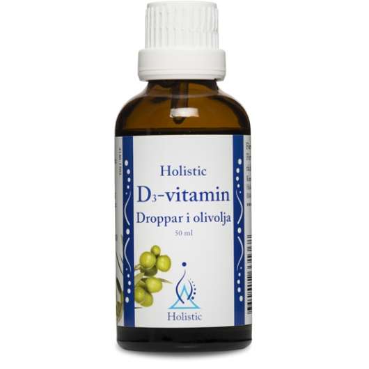 Holistic D-vitamindroppar 50 ml